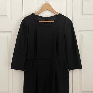 J. Crew Black Anytime Dress